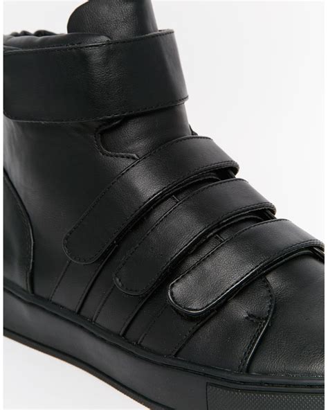 designer shoes with velcro mens